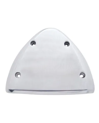 UP30419-Polished Aluminum Headlight Turn Signal Cover Kit For Peterbilt (Pair)