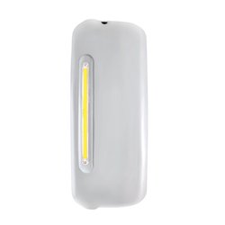 UP42400-Mirror Cover With 24 Amber LED 12" GloLight For 2005+ Freightliner Century/Columbia- Driver -Clear Lens