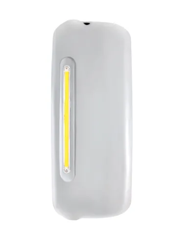 UP42400-Mirror Cover With 24 Amber LED 12" GloLight For 2005+ Freightliner Century/Columbia- Driver -Clear Lens