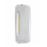 UP42400-Mirror Cover With 24 Amber LED 12" GloLight For 2005+ Freightliner Century/Columbia- Driver -Clear Lens