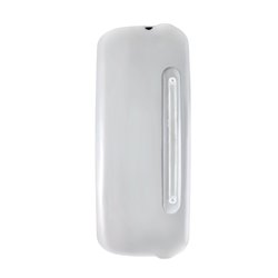 UP42401-Mirror Cover With 24 Amber LED 12" GloLight For 2005+ Freightliner Century/Columbia- Passenger-Clear Lens