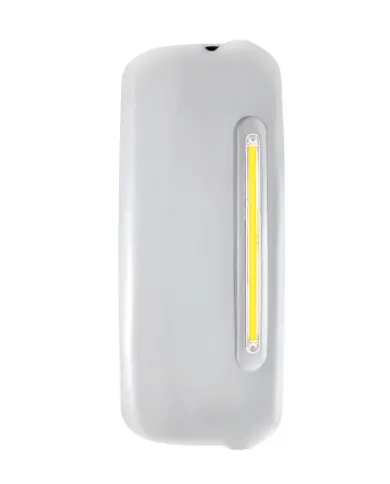 UP42401-Mirror Cover With 24 Amber LED 12" GloLight For 2005+ Freightliner Century/Columbia- Passenger-Clear Lens