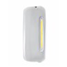 UP42401-Mirror Cover With 24 Amber LED 12" GloLight For 2005+ Freightliner Century/Columbia- Passenger-Clear Lens