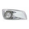 UP42737-Fog Light Cover With 17 Amber LED Reflector Watermelon Lights For 2007-17 KW T660- Passenger -Clear Lens