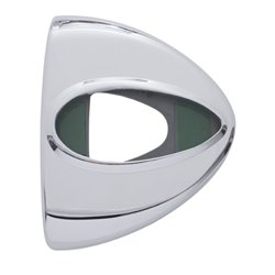 UP30433-Headlight Turn Signal Cover With Teardrop Light Cutout For Peterbilt