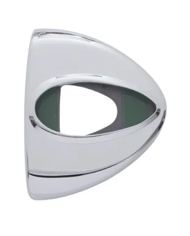 UP30433-Headlight Turn Signal Cover With Teardrop Light Cutout For Peterbilt