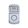 UP45032-"Cab Light" Chrome Rocker Switch Cover - Plain