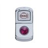 UP45070-"Diagnostic" Rocker Switch Cover With Purple Crystal