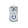 UP45084-"Engine Fan" Rocker Switch Cover With Clear Crystal