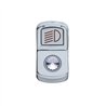 UP45132-"Headlight" Rocker Switch Cover With Clear Crystal