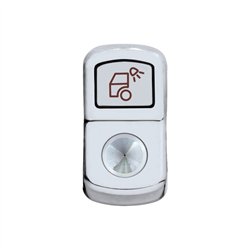 UP45137B-"Load Light" Rocker Switch Cover - Indented (Bulk)