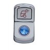 UP45139-"Load Light" Rocker Switch Cover With Blue Crystal