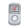 UP45140-"Load Light" Rocker Switch Cover With Clear Crystal
