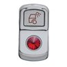UP45143-"Load Light" Rocker Switch Cover With Red Crystal