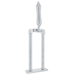 UP45977-11" Chrome Air Horn Lever Set With "Talladega" Grip