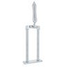 UP45977-11" Chrome Air Horn Lever Set With "Talladega" Grip