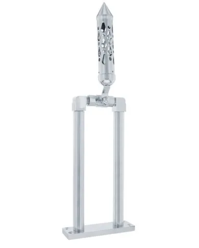 UP45979-11" Chrome Air Horn Lever Set With "Brooklyn" Grip