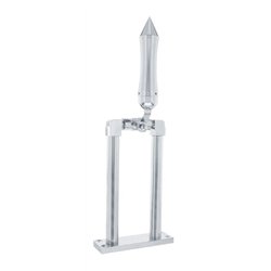 UP45983-9" Chrome Air Horn Lever Set With "Talladega" Grip