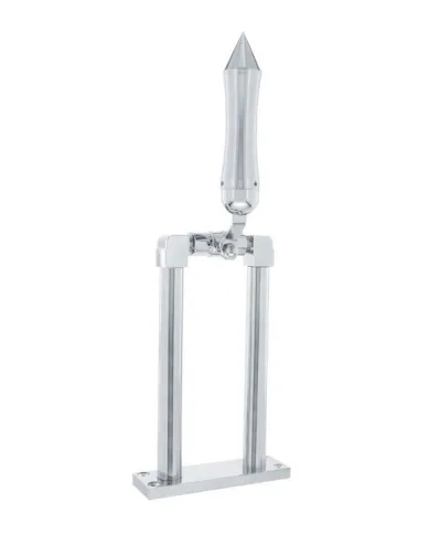 UP45983-9" Chrome Air Horn Lever Set With "Talladega" Grip
