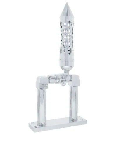UP45987-4" Chrome Air Horn Lever Set With Daytona Grip