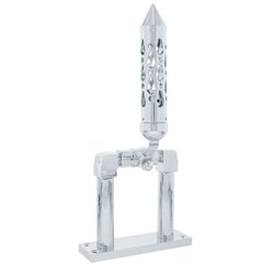 UP45991-4" Chrome Air Horn Lever Set With "Brooklyn" Grip