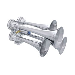 UP46123-4 Trumpet Mini Train Horn-Chrome