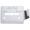 UP48008-Stainless Steel Switch Guard Plate For Peterbilt 359 - Axle Differential
