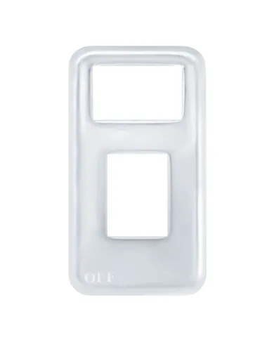 UP48157-Stainless Steel Small Paddle Switch Trim for International