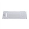 UP48201-Kenworth Stainless A/C Control Plate