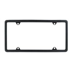 UP50004-Slim License Plate Frame - Black