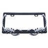 UP50034-Scorpion License Plate Frame - Chrome