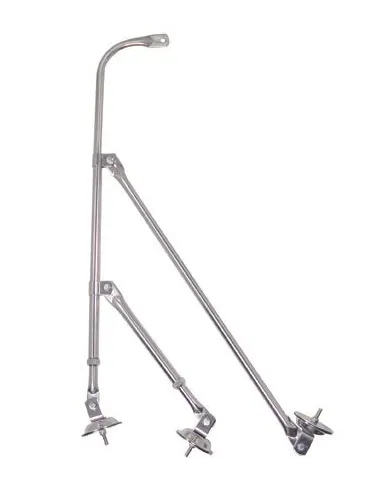 UP60023-Stainless Tripod Fender Mirror Bracket