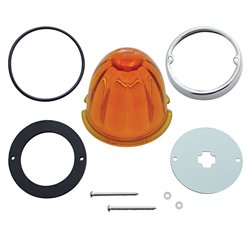 UP30509-Grakon 1000 Cab Light Conversion Kit With Watermelon Glass Lens & Twist In Base - Amber