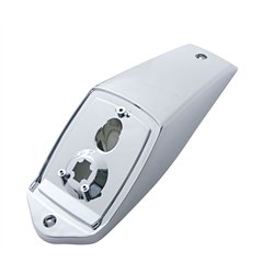 UP30526-1-Large Rectangular Chrome Cab Light Housing