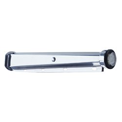 UP67002-30" Heavy Duty Mud Flap Hangers With 9 LED End Cap & Grommet - Amber LED/Clear Lens (Pair)