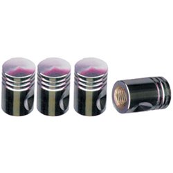 UP70031-Chrome Piston Valve Caps (4-Pack)