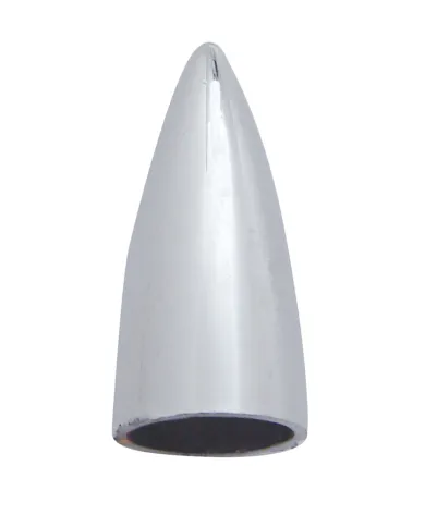 UP70061-Chrome Bullet Head Valve Caps (4-Pack)