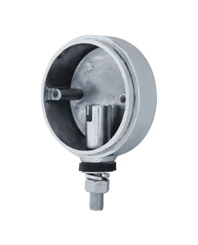 UP30566B-Chrome Die Cast 3" Single Face Light Housing Only for LED (Bulk)