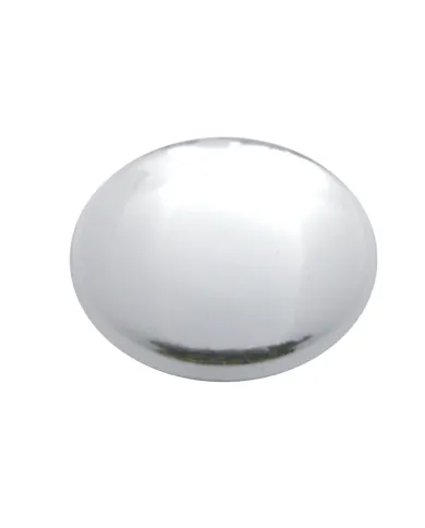 UP70090-Chrome Plastic Push-On Covers For Phillips Round Head Screw (10-Pack)