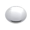 UP70090-Chrome Plastic Push-On Covers For Phillips Round Head Screw (10-Pack)