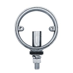 UP30568-1-Chrome Die-Cast 3" Double Face Light Housing Only for LED (Bulk)