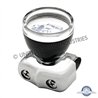 UP70109-Vintage Steering Wheel Spinner With Clear Removable Top & Additional Flag Inserts