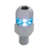 UP70301-Single LED License Plate Fasteners - Blue LED (2-Pack)