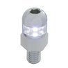 UP70303-Single LED License Plate Fasteners - White LED (2-Pack)