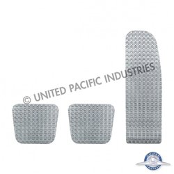 UP70361-Chrome Billet Aluminum Diamond Pedal Set For 2008-2017 Freightliner Cascadia/Coronado/M3