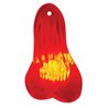 UP70390-8-1/4" Tall Large Low-Hanging Rubber Balls With LED Light - Red LED