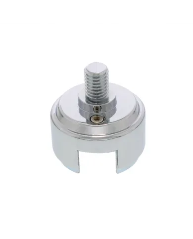 UP70589B-1/2"-13 Thread-On Shift Knob Mounting Adapter For Eaton Fuller Style 13/15/18 Shifter - Chrome (Bulk)
