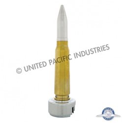 UP70590-50 Caliber Bullet Style Thread-On Gearshift Knob With 13/15/18 Speed Adapter