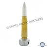 UP70590-50 Caliber Bullet Style Thread-On Gearshift Knob With 13/15/18 Speed Adapter
