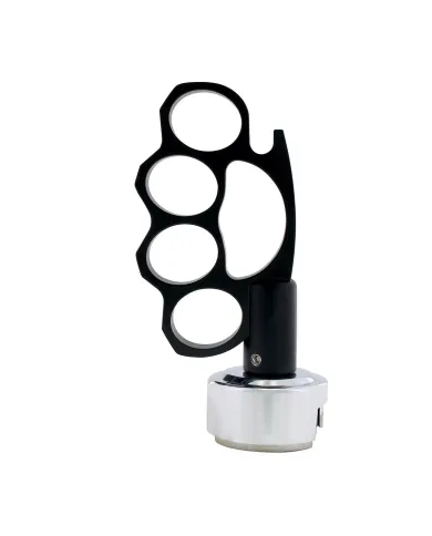 UP70598-Knuckle Gearshift Knob With 13/15/18 Speed Adapter - Black